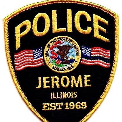 Image of the Jerome PD badge.